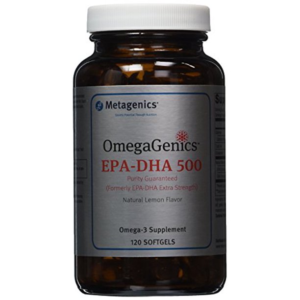 Metagenics Omegagenics Epa Dha 500 Omega 3 Oil Daily Supplement To Support Cardiovascular Health 120 Count Walmart Com