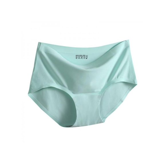 Luxsea Women Seamless Cool Silk Panties Summer Breathable Thin Briefs Underwear