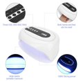 thumbnail image 4 of Lámpara de uas de 108 W, lámpara de uas LED, centros comerciales de compras para el hogar para salón de uas,Máquina de curado de gel de uas Lámpara de curado de gel de uas Secador de esmalte de uas Lu Higoodz Salud y Belleza, 4 of 7