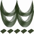 thumbnail image 3 of Hvmvliv Halloween Creepy Cloth 72in Halloween Spooky Fabric Cloth - Scary Gauze Creepy Cloth for House Halloween Party Yard Wall Doorway Outdoor Suitable for Indoor Outdoor Halloween Decoration Green, 3 of 6