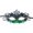 H, variant on Shiny Rhinestone Masquerade Carnival Party Accessory for Men and Women Elegant Halloween Decoration