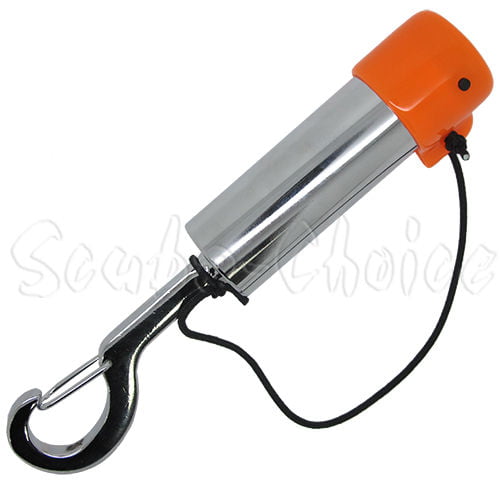 Scuba Divers Guiding Stick With Signaling Device 