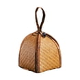 thumbnail image 3 of simhoa Tea Cup Storage Bag Compact Multifunctional Teaware Organizer for Travel Use Brown, 3 of 8