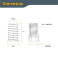thumbnail image 2 of POWERTEC 50PK Threaded Inserts for Wood | 3/8"-16 Internal Threads, Zinc Alloy (QTI1001), 2 of 5