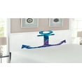 thumbnail image 2 of Anchor Headboard, Patterned Anchor Image Marine Elements Soul Emblem Oceanic Art Print, Upholstered Decorative Metal Bed Headboard with Memory Foam, King Size, Purple and Blue, by Ambesonne, 2 of 4