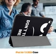 thumbnail image 6 of SaniMore for Apple iPad Air 13 (2024) Case, Auto Sleep/Wake, PU Leather Case with Tri-Fold Kickstand & Pencil Holder Shockproof Protective Cover for Women Men, Big Eyes, 6 of 9