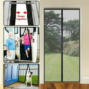 Magnetic Screen Mesh Net Door with 26 magnets Anti Mosquito Bug Curtain