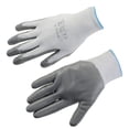 thumbnail image 2 of par de guantes de trabajo resistentes al aceite antideslizantes recubiertos de nitrilo guantes de mantenimiento elásticos transpirables grises, 2 of 8
