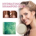 thumbnail image 1 of Barra de champú nutritiva de leche con fórmula de control de aceite - Jabón natural para el cuidado del cabello de uso diario - Barra limpiadora de cabello hidratante y suavizante con aceite, 1 of 8