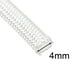 thumbnail image 3 of Uxcell 9.8Ft-4mm Protector de cable de aislamiento de fibra de vidrio de alta temperatura Blanco, 3 of 5