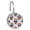 Multicolor 3, variant on 12pcs Decorative Shower Curtain Hooks, Rust Resistant Shower Rings for Bathroom Living Room,Rustproof Stainless Steel Rings for Shower Curtain and Liner Rods,Skulls Yellow Background