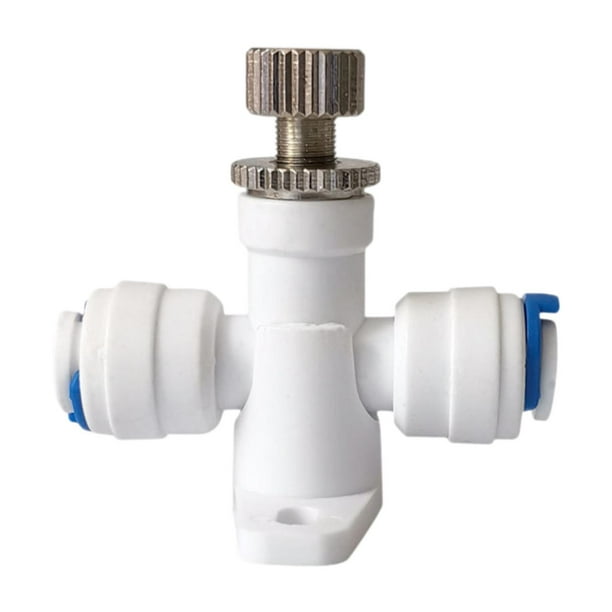 Válvula purificadora de agua de 1/4" multifuncional ajustable de conexión rápida para agua pura Tipo A