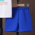 thumbnail image 5 of Gubotare Little Boy Vacation Outfits Newborn Baby Boy Summer Clothes Short Sleeve Color Block Button Down Shirt Top Shorts 2Pcs Casual Outfit 3T 4T (Blue,3-4 Years), 5 of 6