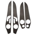 thumbnail image 2 of Car Inner Door Panel Cover, Door Driver Memory Key Panel Fade Proof Carbon Fiber Fine Workmanship  For C Class W205, 2 of 8