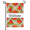 Garden Flag-2, variant on Wildflower Dragonfly Garden Flag 12×18in Double Sided, Watercolor Nature Yard Banner, UV Outdoor Decor for Farmhouse, Lawn, Patio and Cheerful Spring Outdoor Layout