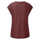 thumbnail image 4 of ICHUANYI Clearance Women Casual V-Neck Solid Color Casual Loose Fit Basic Blouse(Wine, XL) ICHUANYI WER2023080905687, 4 of 5