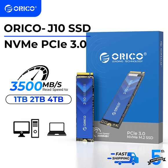 ORICO 1TB 2TB M.2 NVMe SSD Gen3 x4 PCIe SSD 2280 Internal SSD, suitable for laptop gaming, 3500MB/s