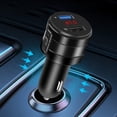 thumbnail image 3 of LEEYNEER USB In-Car Adapter Wireless Bluetooth Fast USB Charger Hands FM Bluetooth Transmitter, 3 of 5