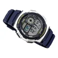 thumbnail image 4 of Reloj pulsera digital Casio AE-1000WD-1A con correa de resina color azul - fondo negro, 4 of 8