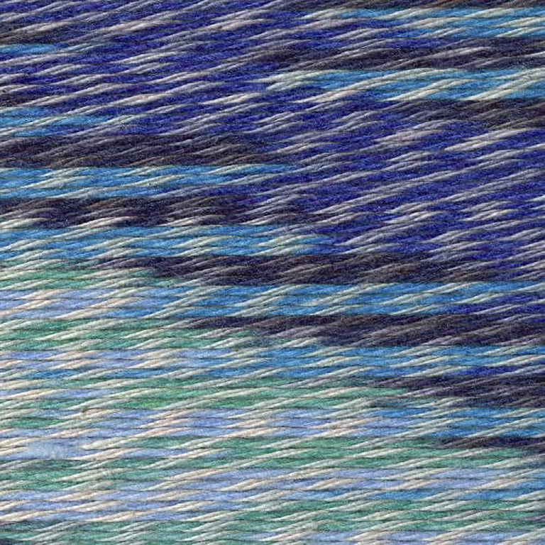 Lion Brand 756-709 Comfy Cotton Blend Yarn - Ocean Breeze - 392 Yards