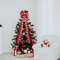 thumbnail image 3 of PENGXIANG Christmas Tree Topper Bow Office 1PC DIY Home Hanging School Holiday  Bows, 3 of 11