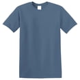 thumbnail image 6 of Gildan Mens Ultra Cotton Short Sleeve T-Shirt, 100% Cotton Solid Classic T-Shirt Heather Indigo XL, 6 of 6