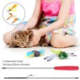 thumbnail image 2 of Cat Funny Wand Feather Bendable High Toughness Elastic Exerciser Interactive Toys, 2 of 14