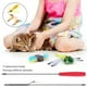 thumbnail image 2 of Varita divertida para gatos de alta dureza, varita divertida para gatos, juguetes flexibles para gatos, ejercitador interactivo para gatos, compacto y ligero Jadeshay  A, 2 of 8