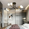 thumbnail image 4 of Ceiling Lamp Lighting Fixture Living Room Lights Black, 4 of 7