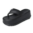 thumbnail image 4 of Chanclas De Plataforma Para Mujer Sandalias Resistentes Al Desgaste Para Niñas Para Viajes De 38 A 39 Sunnimix Chancletas, 4 of 8