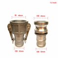 thumbnail image 4 of C E Type Hose Shank Camlock Adapter Quick Coupling Aluminum Alloy Quick Connector Hose Coupler 1-4 inch Tank Truck Connectors, 4 of 5
