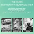 thumbnail image 6 of Stylish Dog Bed Mat, Summer Pet Cooler Cat Ice Cushion, Rattan Cool Mat Dog Kennel, Pet Sleeping Mat for Small to XXX-Large Dogs, Grey Rabbit Pattern - L(23.62"x17.71"x1.1"), 6 of 6