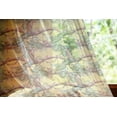thumbnail image 2 of Watercolor Tulle Curtains with Rod Pocket, Leopards in the Jungle Tropical Scene Tree Branches and Leaves, Sheer Drape for Wedding Party 2 Panels, 7 Sizes, Yellow Green Pale Yellow, by Ambesonne, 2 of 3
