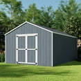 thumbnail image 3 of Little Cottage Co. 12x18 Value Gable Shed with Floor, Outdoor Wood Storage Do-It-Yourself Precut Kit, 3 of 14