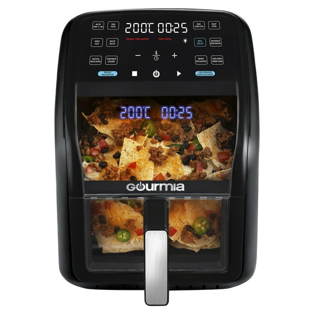 Gourmiaグルミア7-QT DIGITAL AIR FRYERエアフライヤー Gourmia Panorama 7-QT Digital Air Fryer w/ Panoramic View GAF7020