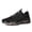Black, variant on Win s Way Men's Athletic Sneakers, Air Sport Walking Workout Gym Jogging Tennis Shoes, Flexible Rubber Sole