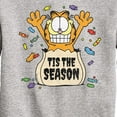 thumbnail image 3 of Garfield - Tis The Season - Toddler And Youth Crewneck Fleece Sweatshirt, 3 of 5
