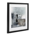 thumbnail image 2 of Stupell Industries Contemporary Still Waters Monochrome Abstraction Black Framed Print Under Glass, 13 x 13, by Susan Jill, 2 of 8