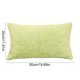 thumbnail image 3 of Funda de cojín navideña | Funda de cojín cuadrada estándar de 30 x 50 cm para sofá y cama | Poliéster decorativo con cremallera invisible | Rosa, blanco, gris, caqui, verde, verde militar, 3 of 6