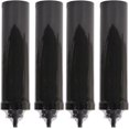 thumbnail image 1 of 4PCS Black Water Filters Activated Carbon Replacement Filters Compatible with ProOne and Berkey Countertop Gravity Water Filter System, Household Water Bucket,Water Cooler Filtration, 1 of 6