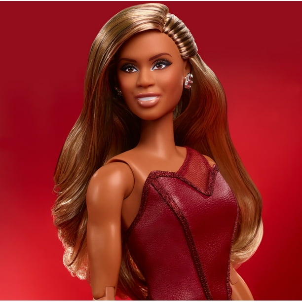 spear village shorten Barbie Tribute Collection Laverne Cox Collectible Doll in Layered Gown &  Silver Bodysuit - Walmart.com