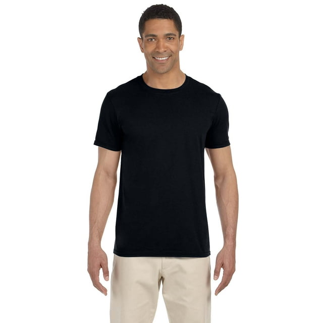 Gildan T-Shirt pour Hommes Softstyle Pré-Rétréci avec Étiquette Détachable, Style G64000