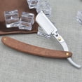 thumbnail image 6 of Straight razor with real wood handle and blade holder, 6 of 7