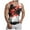 Orange, variant on Caqnni Men Workout Tank Top Gym Bodybuilding Sleeveless Muscle Tee Shirt for Running Athletic Gym Sports Training, Moisture Wicking XL,Black