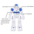 thumbnail image 2 of RC Robots for Kids Remote Control Robot Intelligent Programmable Gesture Sensing Robot Toys for Boys Girls, 2 of 7