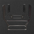 thumbnail image 5 of 2X ABS Carbon Fiber Stickers Decals Central Control Panel Interior Trim Cover for 2015-2020, 5 of 5