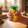 thumbnail image 5 of Pineapple Squishy Stress Balls (1 Pack) Stretchy Fruit Stress Squeeze Toys for Kids and Adults, Squish Sugar Ball Squishy Toys, Ideal for Relax, Focus, Christmas Decoration, 5 of 6
