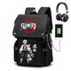 thumbnail image 1 of Anime Agatsuma Zenitsu School Bag Oxford Laptop Bags Boy Girl School Backpack Large Capacity Travel Bag For Kids, 1 of 4