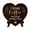 I Drink Coffee For Your Protection, variant on Designs ByLITA World's Coolest Boss Heart Table Sign with Acrylic Stand (6x5") | Home & Office Decor