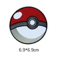thumbnail image 1 of Parche de tela de Pokémon, pegatinas para ropa de Pikachu, parches bordados para coser, apliques para planchar en ropa, decoración de ropa DIY de dibujos animados, 1 of 4